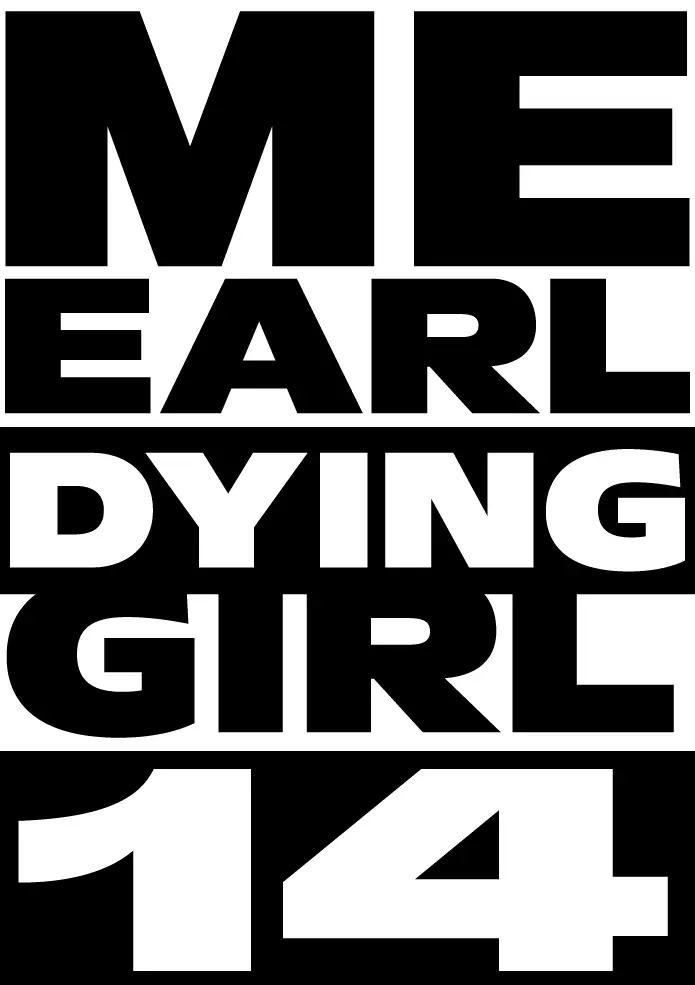 Typographic poster: Me and Earl and the Dying Girl with its number of bans