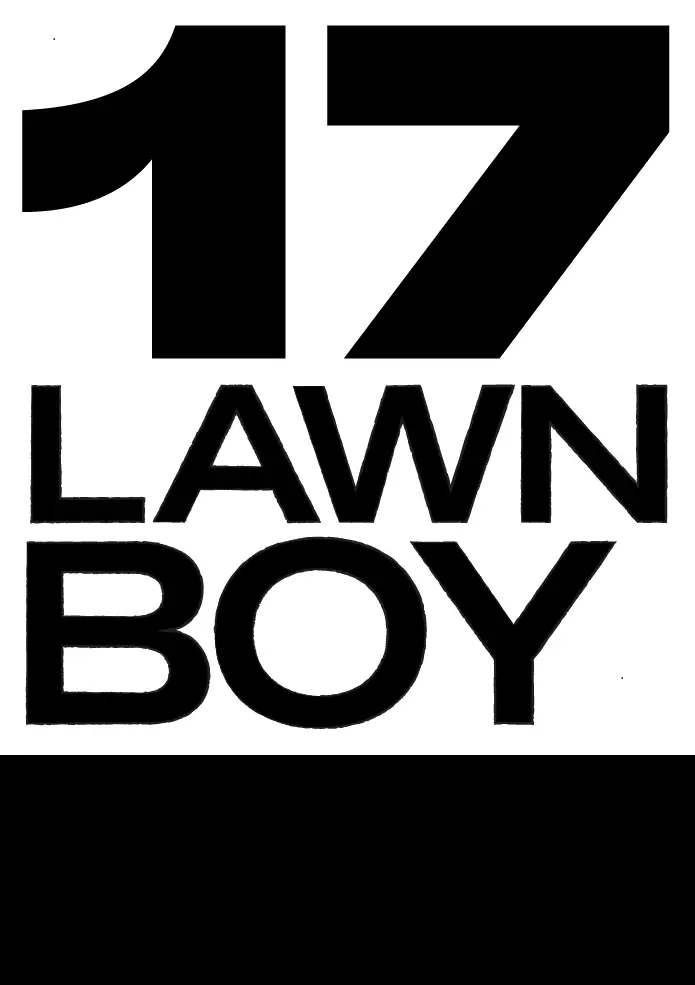 Typographic poster: Lawn Boy with its number of bans
