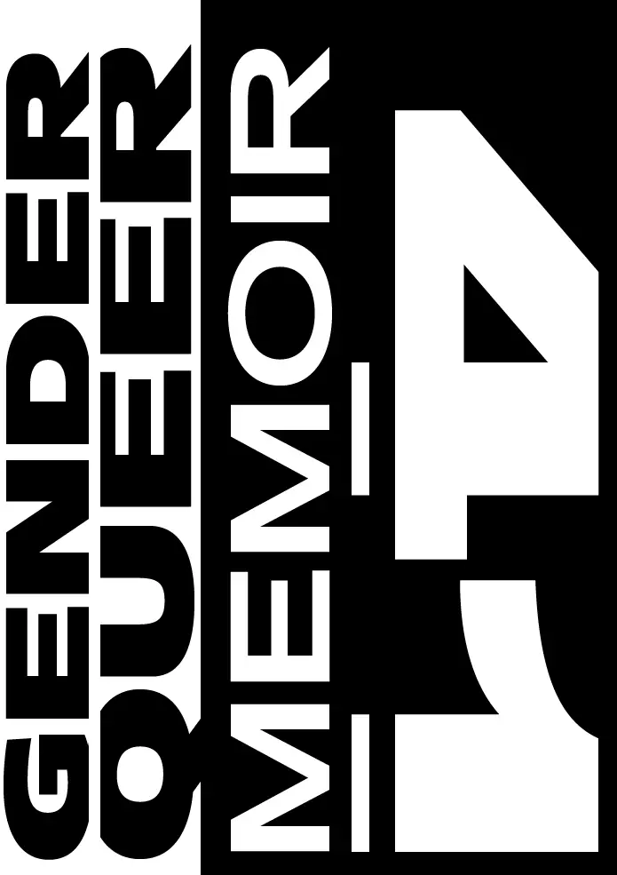 Typographic poster: Gender Queer: A Memoir with its number of bans